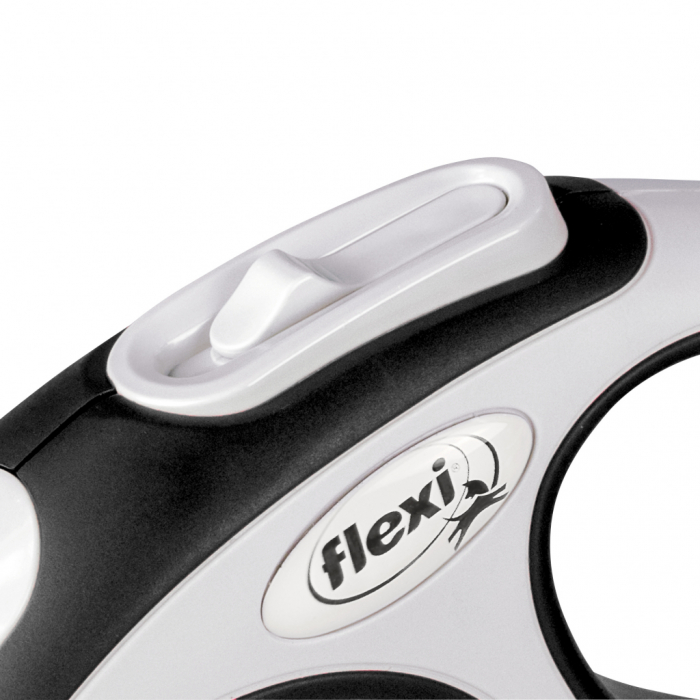 Flexi New Comfort, XS Band, lesa retractabila, neagra, 3m [3]