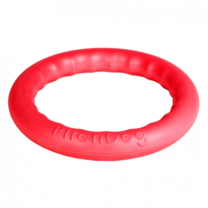 PitchDog, Jucarie Inel pentru caini, roz, 28 cm [2]