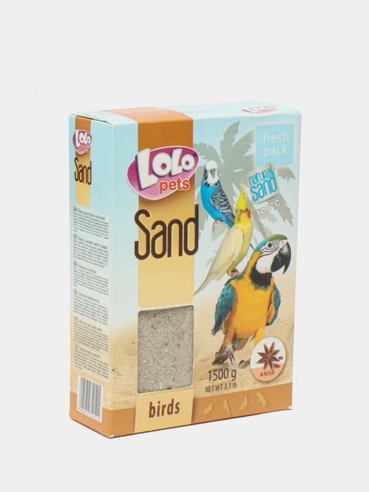 Nisip pentru igiena coliviei, Lolo Pets [2]