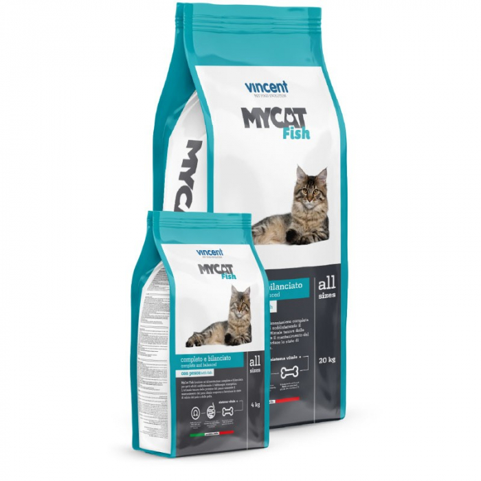 MyCat, Hrana uscata pentru pisici, cu peste, 20kg [3]