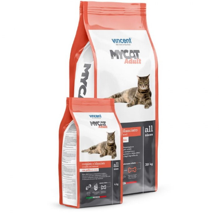 MyCat, Hrana uscata pentru pisici, cu pui, 20kg [3]