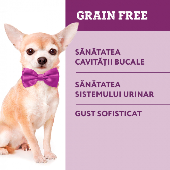 Optimeal Grain Free Hrana uscata caini de talie mica - continut ridicat de miel 1,5 kg [4]