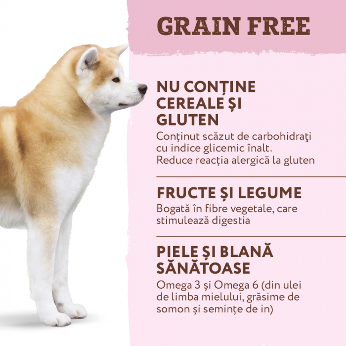 Optimeal Grain Free Hrana uscata caini de toate rasele - Curcan si legume, 1,5kg [3]