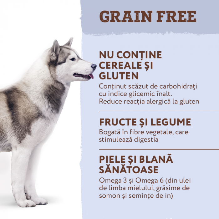 Optimeal Grain Free Hrana uscata caini de toate rasele - Rata si legume, 1,5 kg [3]