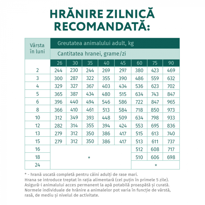 Optimeal Hrana uscata catei talie mare - Curcan, 12kg [5]