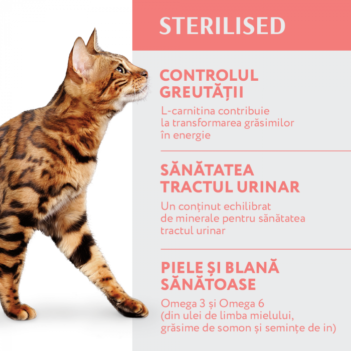 Optimeal Hrana uscata pentru pisici sterilizate - Vita si Sorg, 4 kg [3]