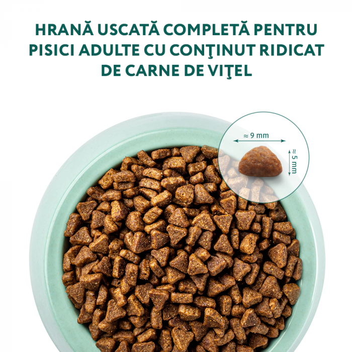 Optimeal, Hrana uscata pisici adulte, Vita, 200g [2]
