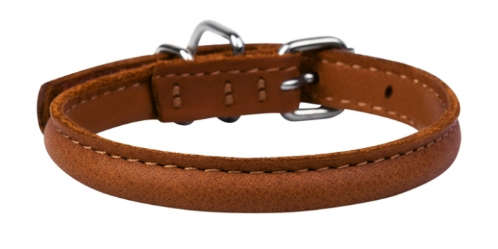 Waudog Soft, Zgarda, XS, caini din piele, cu QRPasaport, maro [2]