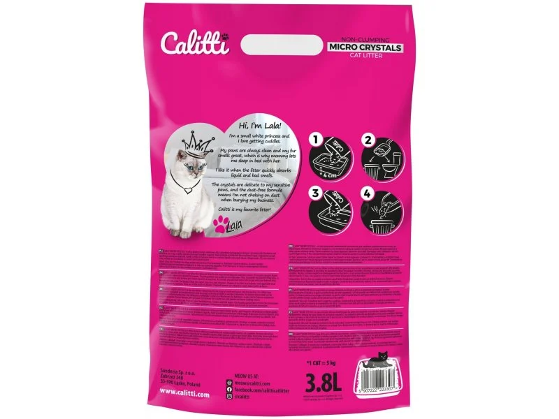Calitti Silicat pentru litiera pisicii [2]