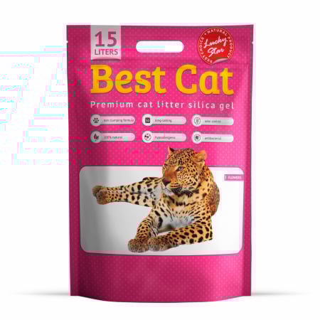 Asternut igienic - Best Cat, asternut igienic pentru litiera cu aroma florala