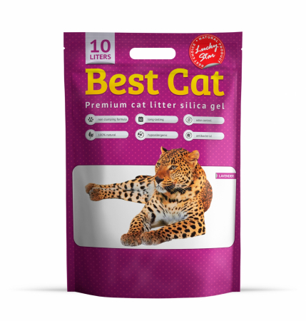 Asternut igienic - Best Cat, asternut igienic pentru litiera cu aroma de lavanda