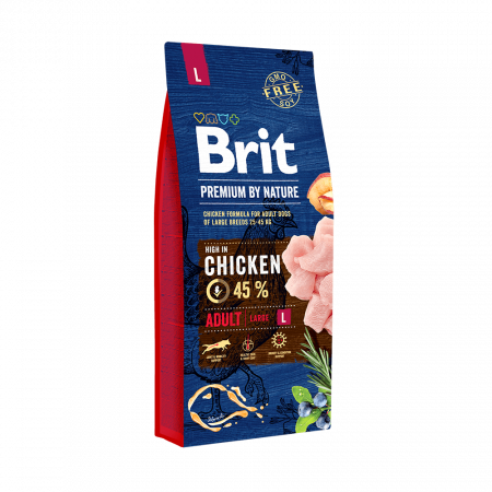 Produse pentru caini - Hrana uscata pentru caini de talie mare, BRIT PREMIUM BY NATURE