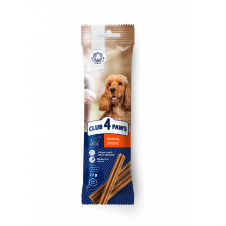 Recompense - Club 4 Paws Premium, Dental Stick, Recompense pentru caini, 77g