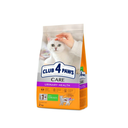 Hrana uscata - Club 4 Paws Premium, Urinary health, Hrana uscata pentru pisici, 2kg