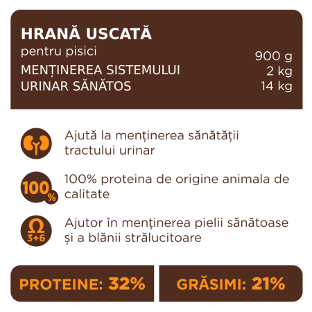 Club 4 Paws Premium, Urinary health, Hrana uscata pentru pisici, 2kg [3]