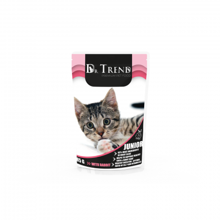 Produse pentru pisici - Hrana umeda pentru pisoi, Dr. Trend