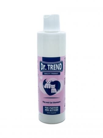 Igiena caini - Dr. Trend Sampon cu vitamine pentru pisoi si catei
