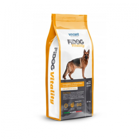 Hrana uscata - FIDOG Hrana uscata caini Vitality, pentru caini activi, 20kg