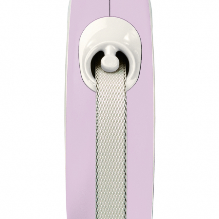 Flexi New Comfort, M Band, lesa retractabila, roz, 5m [1]