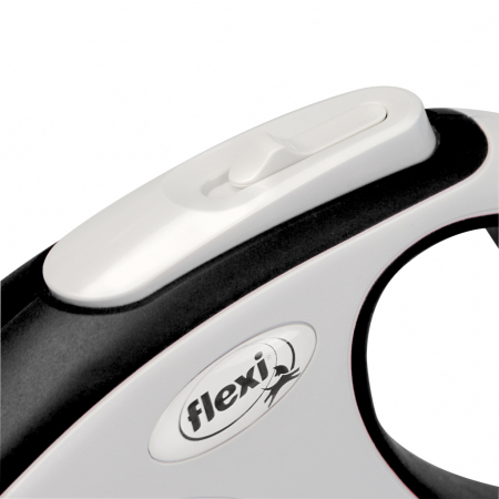 Flexi New Comfort, S Band, lesa retractabila, neagra, 5m [2]