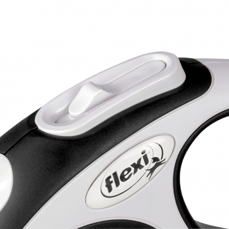Flexi New Comfort, XS Band, lesa retractabila, neagra, 3m [2]