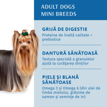 Hrana uscata caini de talie mica, somon, Optimeal Hipoalergenic [1]