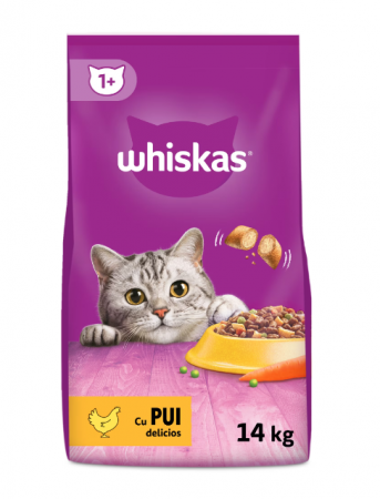 Produse pentru pisici - Whiskas Hrana uscata pentru pisici adulte, cu pui