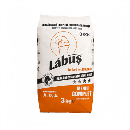 Produse pentru caini - Labus, Hrana uscata pentru caini, 3kg