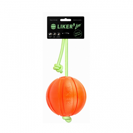 Jucarii caini - Liker Lumi 9, Minge antrenament caini, 9 cm