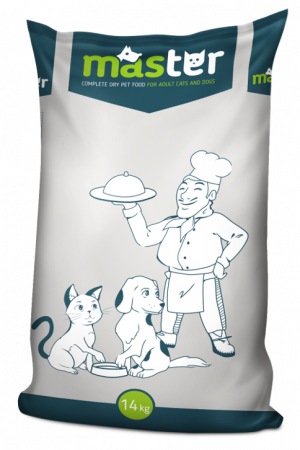 Hrana uscata - Master Hrana uscata caini de talie medie, cu vita 14kg