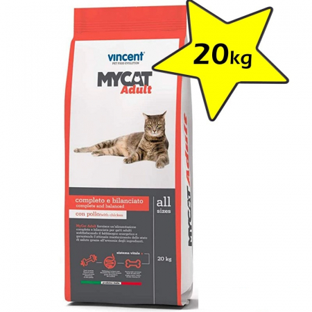 Hrana uscata - MyCat, Hrana uscata pentru pisici, cu pui, 20kg