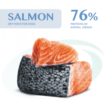 Optimeal Hipoalergenic Hrana uscata caini adulti de talie medie si mare - cu somon, 1,5 kg [2]
