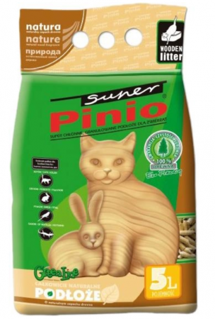 Asternut igienic - Substrat igienic pentru animale de companie, 5l, Super Pinio