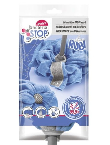 Mop microfibra tip laveta 190g,Silver Rubi,York [1]