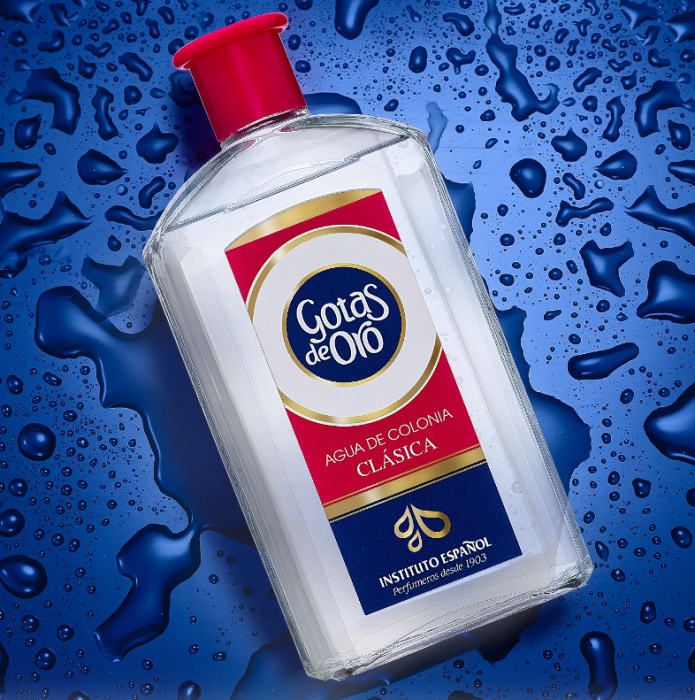 Apa de colonie pentru barbati, Clasica Gotas De Oro, 600ml, Instituto Espanol [2]