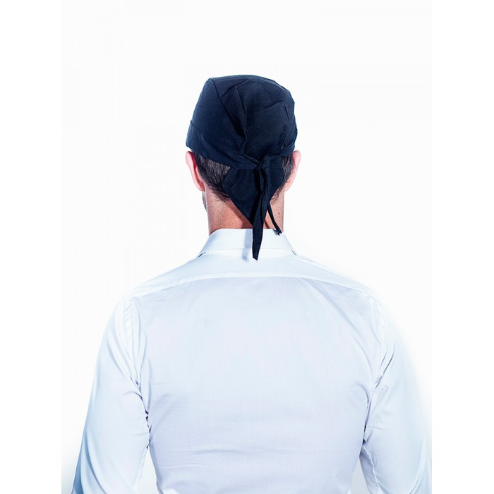 Bandana bucatar reglabila tip pirat neagra [1]