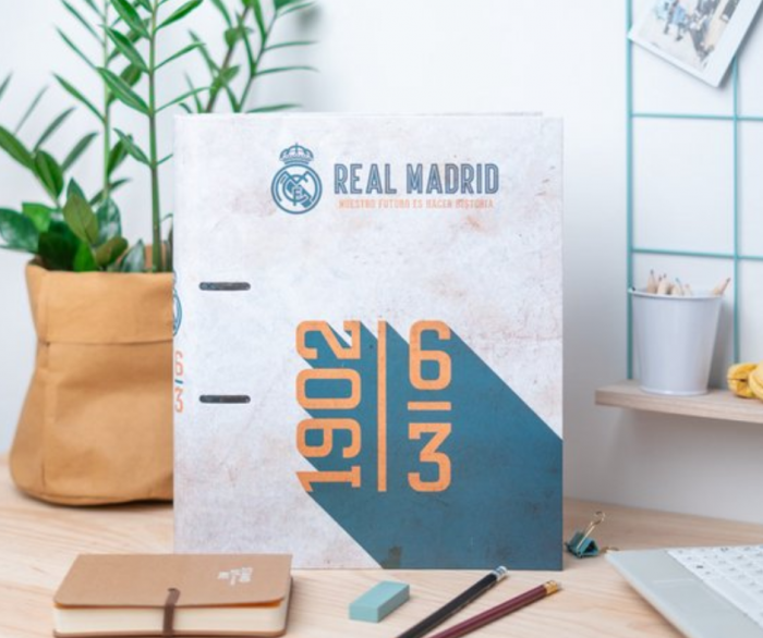 Biblioraft Cartonat Real Madrid, A4 [1]
