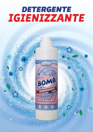Bomb Fresh Detergent igienizant pentru rufe albe si colorate 750ml [3]