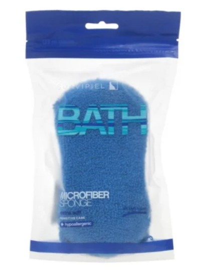 Burete pentru baie din microfibra pentru piele sensibila,Microfiber [2]