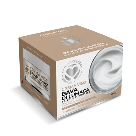 Crema de fata Antirid, Reparatoare cu Extract de Melc si Ulei de Migdale, 50 ml [4]