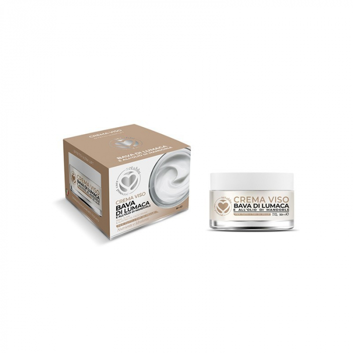 Crema de fata Antirid, Reparatoare cu Extract de Melc si Ulei de Migdale, 50 ml [1]