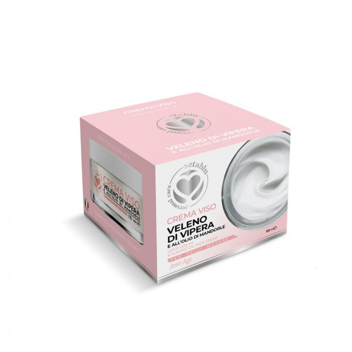 Crema de fata pentru ten matur ,cu ser de vipera si ulei de migdale,50ml [4]
