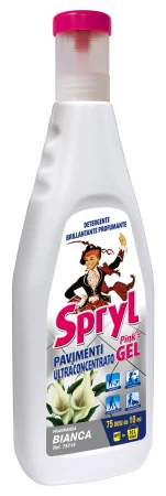 Detergent Gel pentru Pardoseli și Suprafețe,puternic parfumat,aroma Bianca,Spryl,750 ml [2]