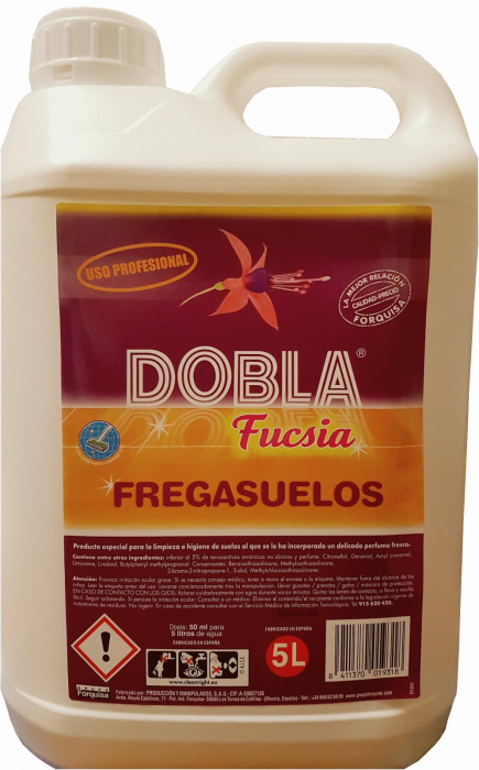 Detergent pentru pardoseala Fucsia 5L [2]