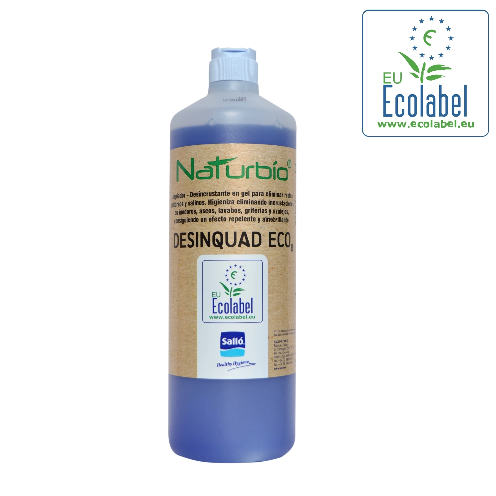 Dezincrustant bio gel pentru eliminarea calcarului, 1L [1]
