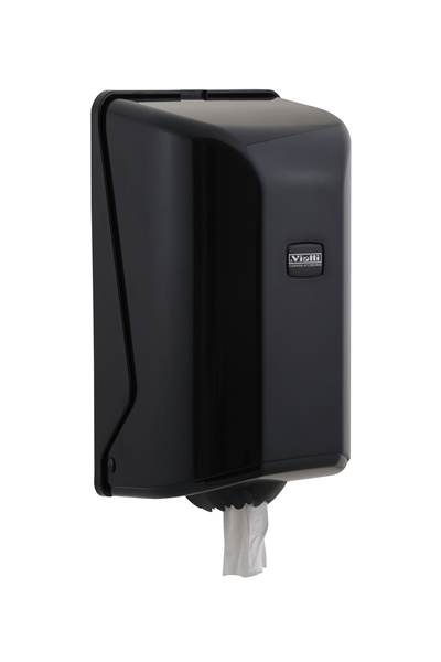 Dispenser derulare centrala,mini, negru,pentru rola prosop [3]