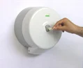 Dispenser hartie igienica jumbo,derulare centrala alb [4]