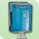 Dispenser rola prosop derulare centrala-midi,transparent OG1T [1]