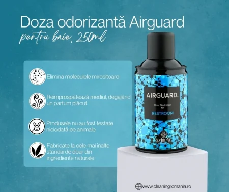 Doza odorizanta Airguard pentru baie, 250ml [2]