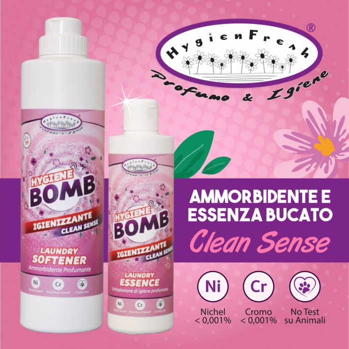 Esenta parfumata concentrata pentru rufe Clean Sense Bomb Fresh 235ml [4]